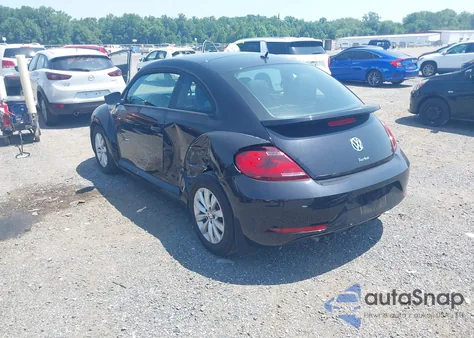 2017 Volkswagen Beetle #Pinkbeetle/1.8T Classic/1.8T S из США, поврежденный, VIN 3VWF17AT9HM623552